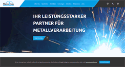 Desktop Screenshot of metallbau-merxleben.de